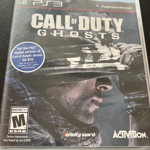 Call of duty Ghosts PS3 game Activision M17+ - Picture 5 of 9
